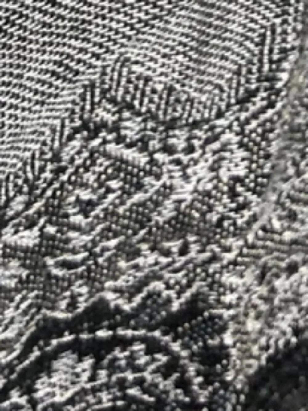 Wrap Yourself in Elegance: Black & Silver Paisley Patterned Scarf/Shawl